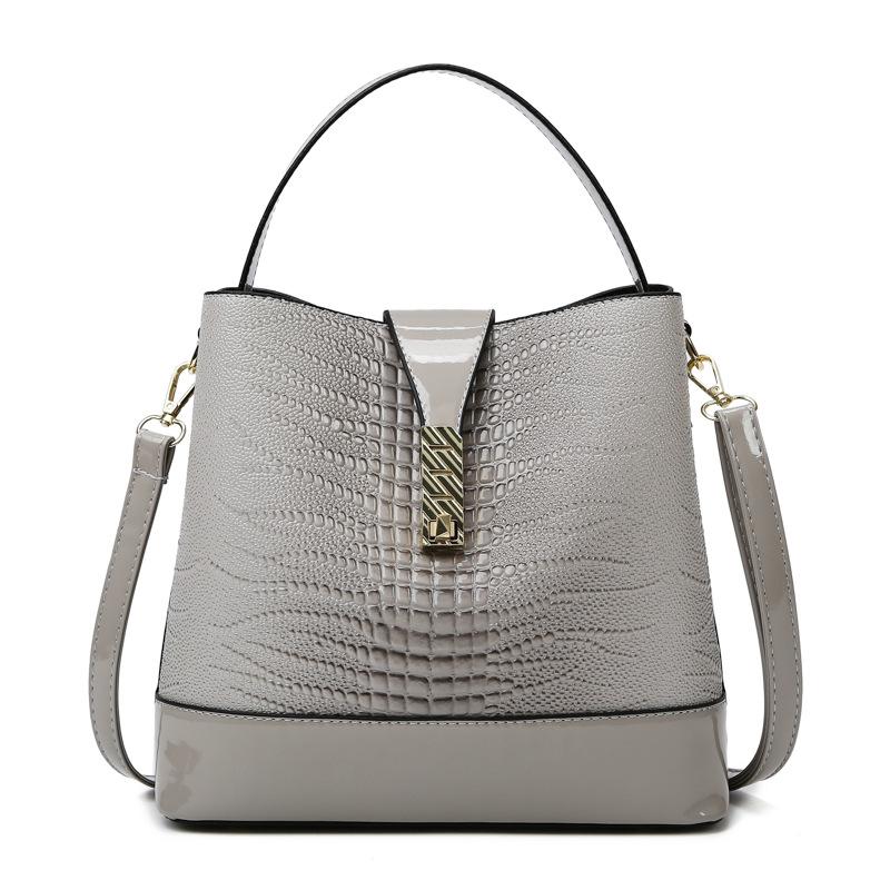 Neue europäische und amerikanische Retro-Trend-Umhängetasche für Damen, große Kapazität, modisch, schlichte Pendler-Handtasche, Schultertasche