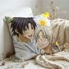 Cushion Cover  Linen  SkinFriendly Soft Decorative Case For Sofa Home Decor BL Anime The TTyrant Falls In Love Pillow Cover