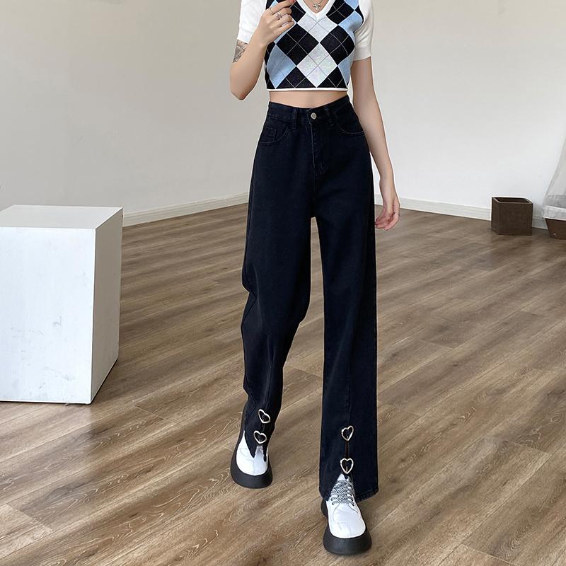 FiveFive Baggy Pants Oversize Jeans Woman High Waist Streetwear Women's Jeans Trend Korean Fashion Wide Leg Clothing