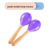 Infant & Toddler Wooden Maracas and Sand Eggs - Early Education Orff Percussion Instruments for Babies and Children