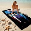 1Pc Cure Band Poster Beach Towel, Quick Dry, Multi-Use for Beach Pool Gym Yoga Home Travel, Christmas, Halloween, Xmas Gift M928763
