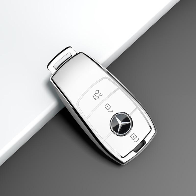 Mercedes-Benz E-Class 2016-2023 Key Cover, E260L/E300L AMG Buckle, Premium Protective Case.