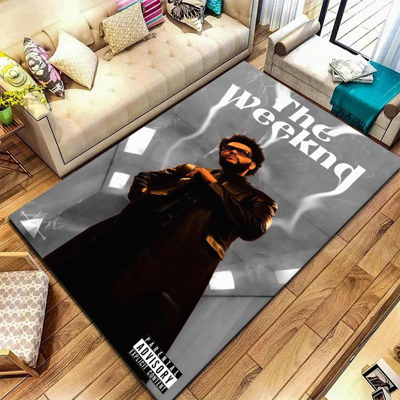 Weeknd Carpet Rug for Living Room Bedroom Home Sofa Decoration,Kids play Nonslip Floor Mat