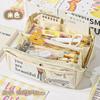 Large Capacity Pencil Case Multi-Layer Pencil Bag Stationery Pencil Bag Students Back To School Storage Bag Office Stationery