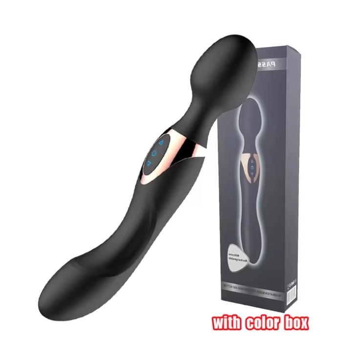 New 10 Speeds Powerful Vibrators for Women,Magic Dual Motors Wand Body Massager Sex Toys for Women G Spot Adult Toys