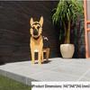 Garden Art Dog and Cat Flower Pot Set