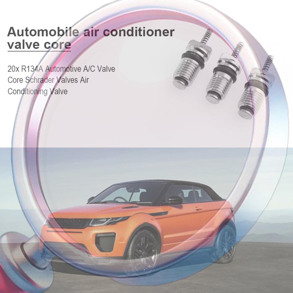 

20pcs Air Conditioning System Valve Core Universal R134a Car A/C Repair Kit Copper Waterproof Original Equipment Car Accessory China Mainland
