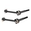 2Pcs Black Universal Drive Shaft for Tamiya TT02/TT01/TT01D/TT01E RC Car For RC Car