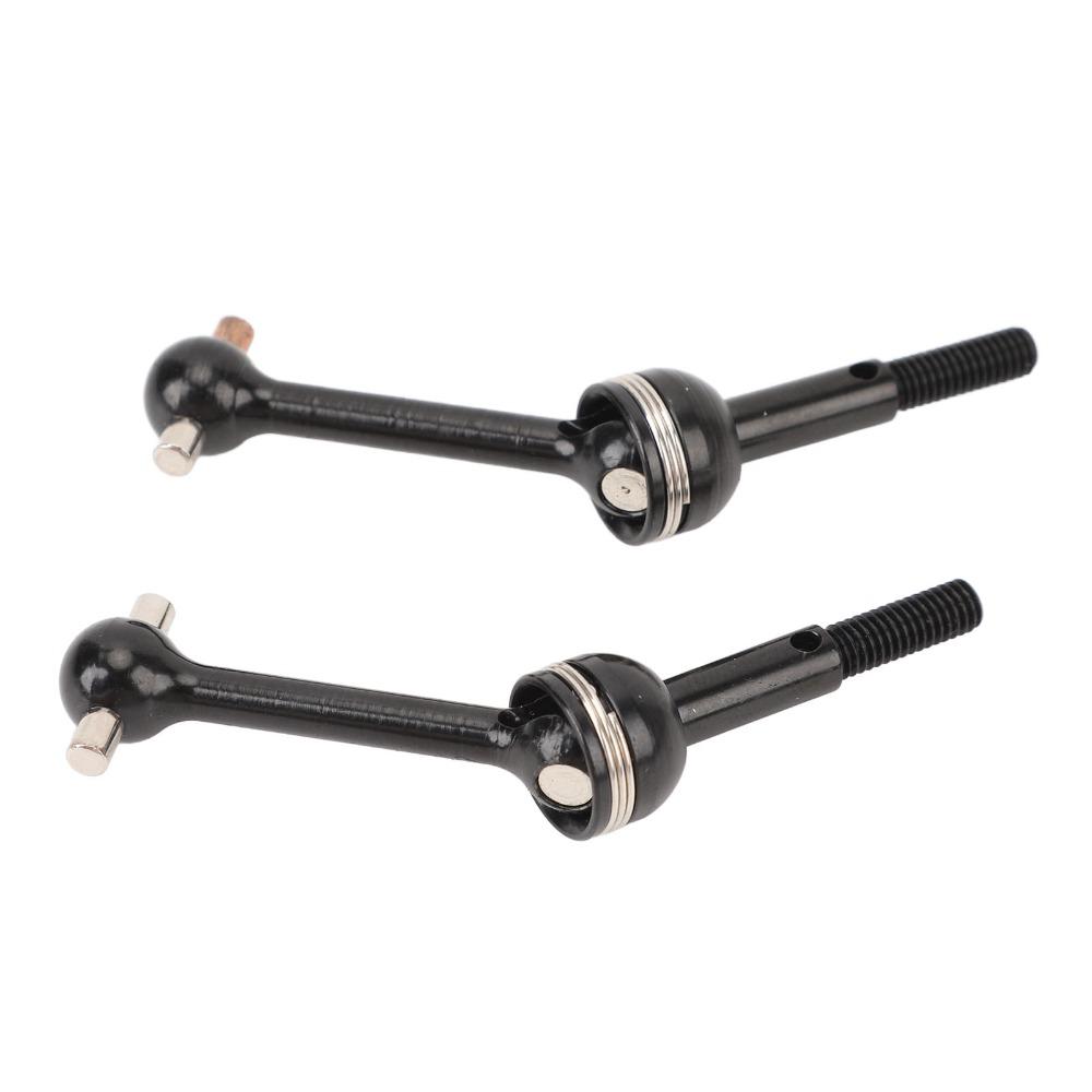 2Pcs Black Universal Drive Shaft for Tamiya TT02/TT01/TT01D/TT01E RC Car For RC Car