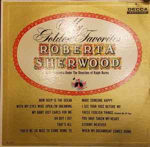 

LP Пластинка РОБЕРТА ШЕРВУД - Мои Золотые Избранные DL4131 DECCA 1961 США Джаз Б/У