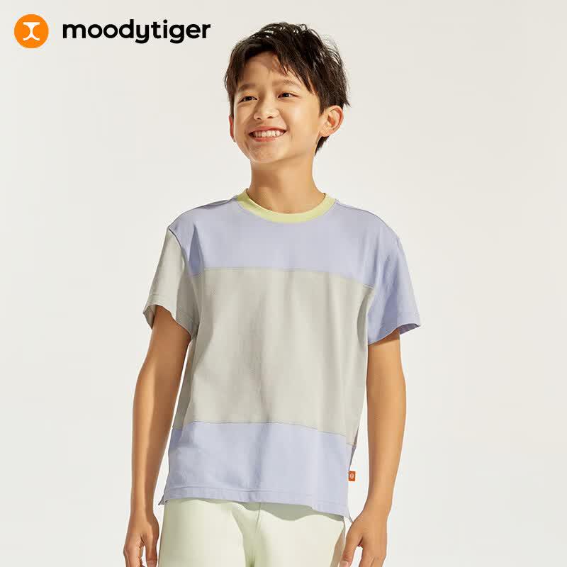 Moody Tiger Boys' Short Sleeve Athletic T-Shirt