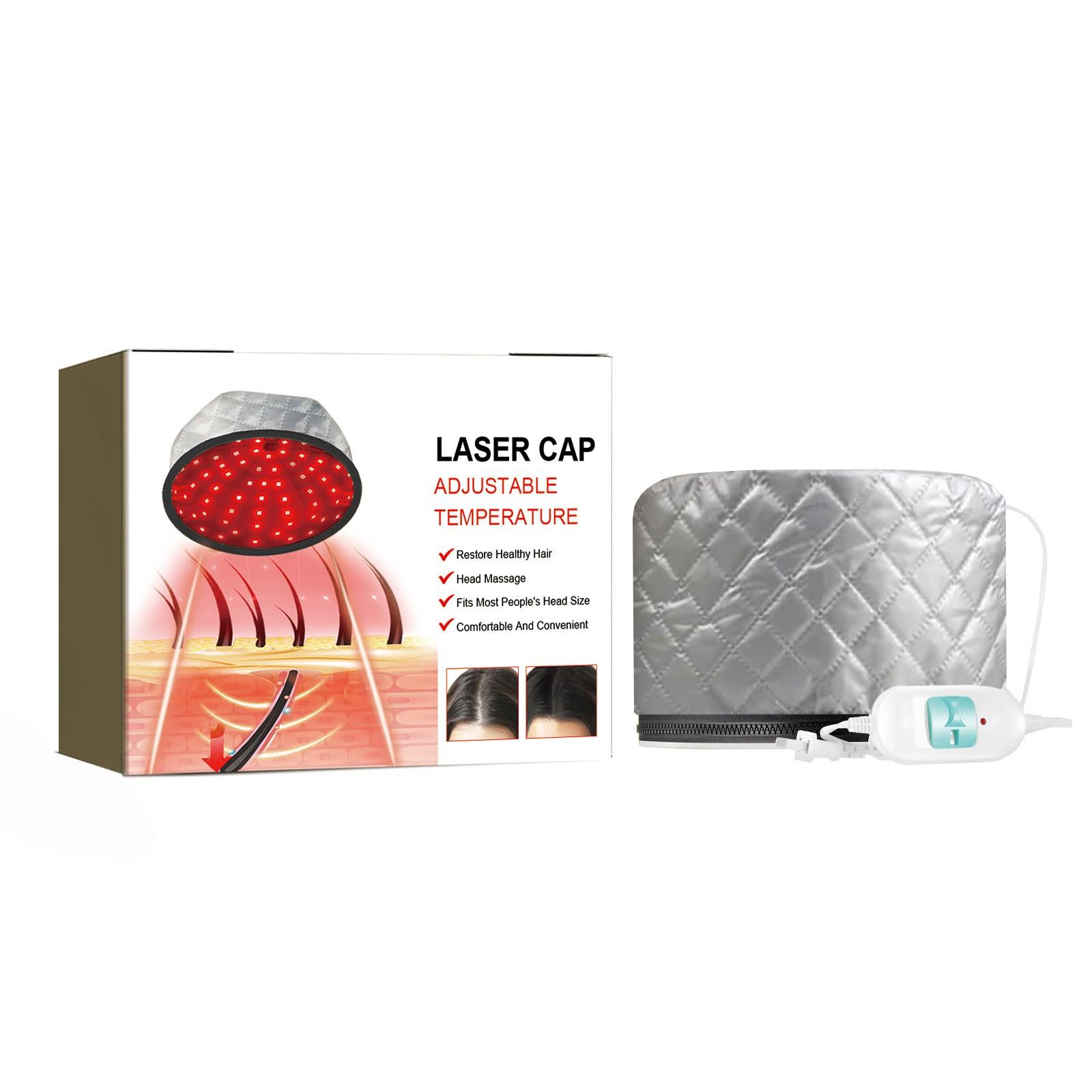 

Hair Steamer Deep Conditioning Heat Adjustable Hair Care Heating With Intelligent , Nourishing Hat, Gifts For Men And Women One Size