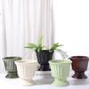Roman Column Plant Flower Pot Vintage Style Flower Arrangement Utensils  Desktop Decor