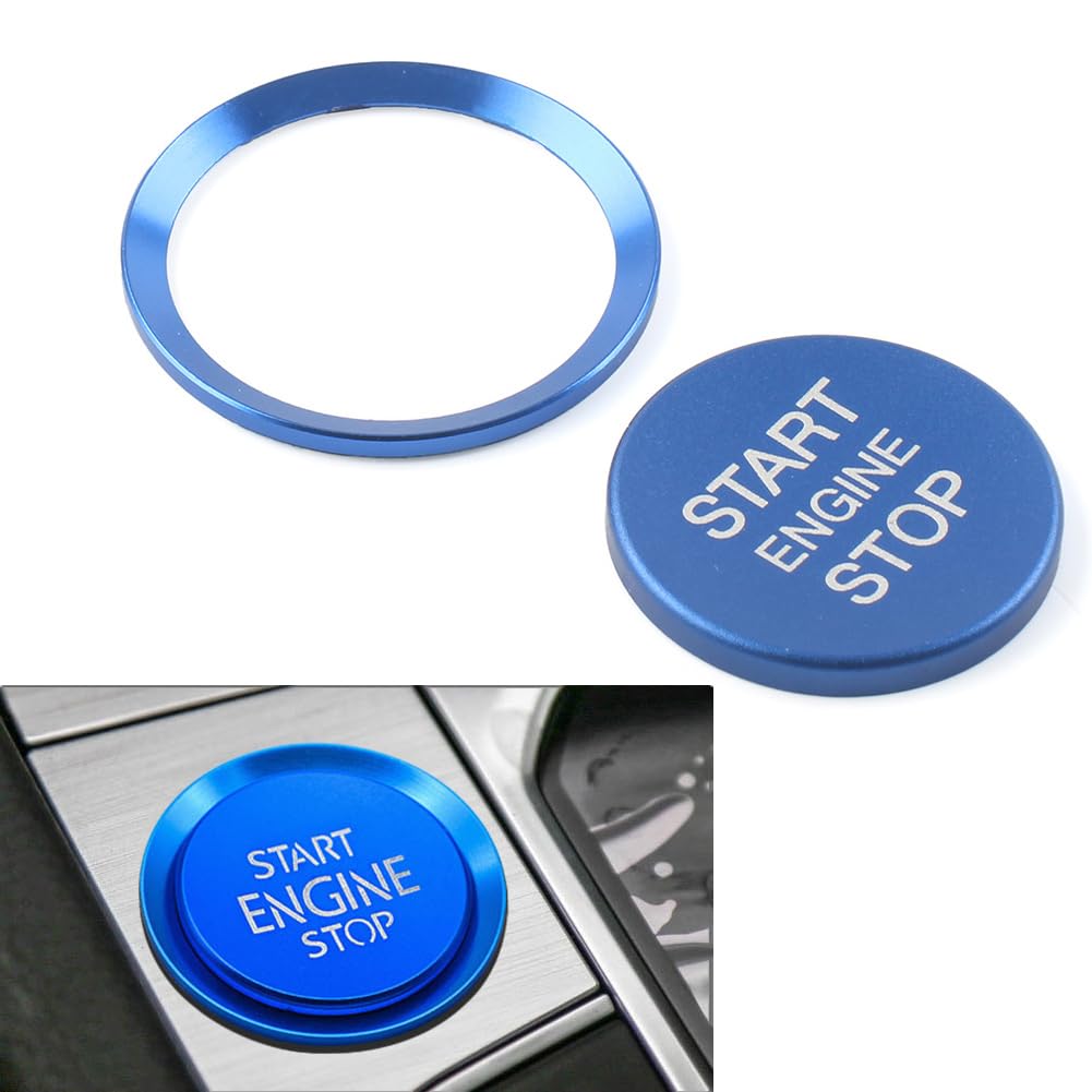 GZYF Auto Car Engine Start Stop Switch Button Cover Trim For Volkswagen Jitter CC