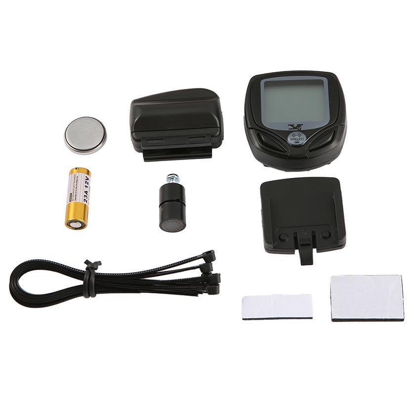 Buy YS368C Luminous Wireless Bike Bicycle Odometer Stopwatch Speedometer with LCD Display at