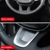 For volvo XC40 C40 EX40 2019-2025 Car Styling Interior Accessories Central Console Decoration Frame Cover Trim Silver Sticker