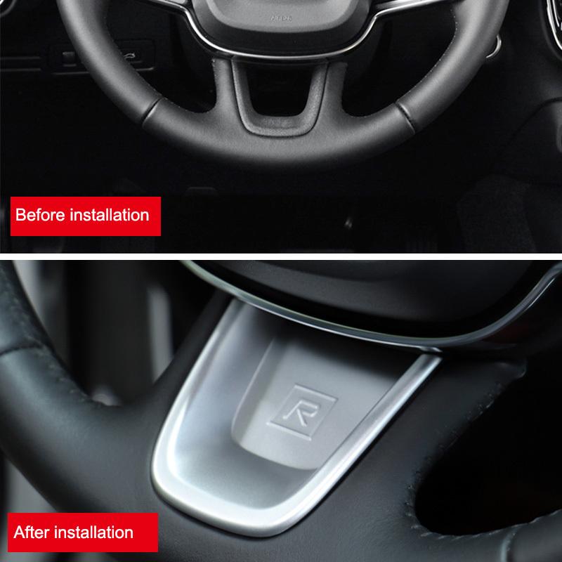 For volvo XC40 C40 EX40 2019-2025 Car Styling Interior Accessories Central Console Decoration Frame Cover Trim Silver Sticker