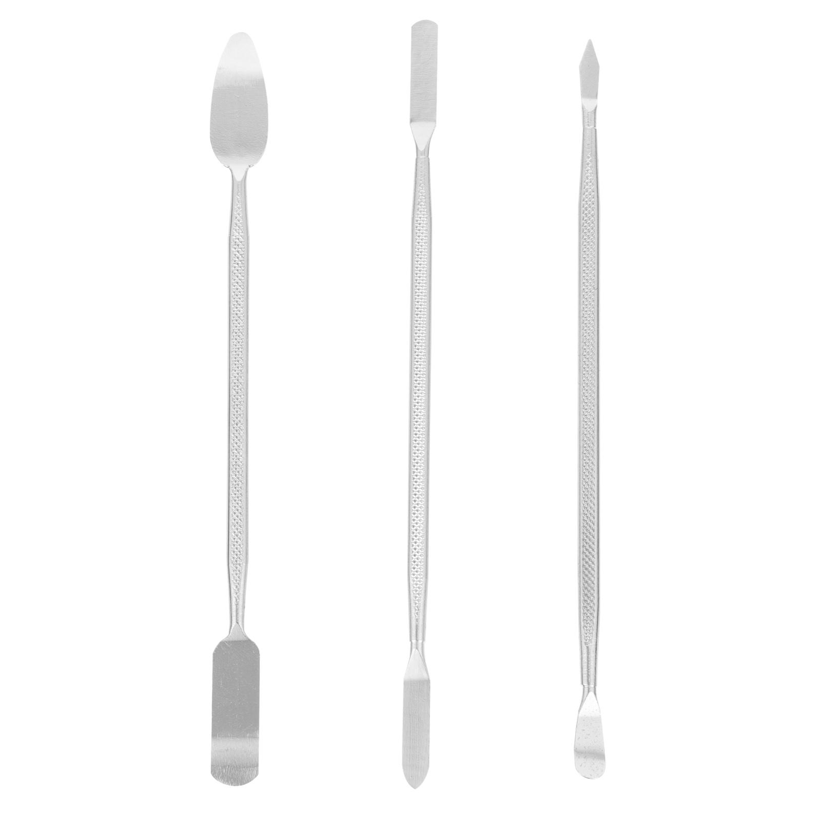 

3 in 1 Stainless Steel Crowbar Professional Opener Prying Bar Portable Disassembly Rods Repair Tools for Phone Tablet Laptop 17.00X1.50X0.60CM