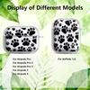 Clear Earphone Cases Cover Case For Airpods Pro 2 4 3 Pro2 Pro3 1 Cute Pet Paw Prints