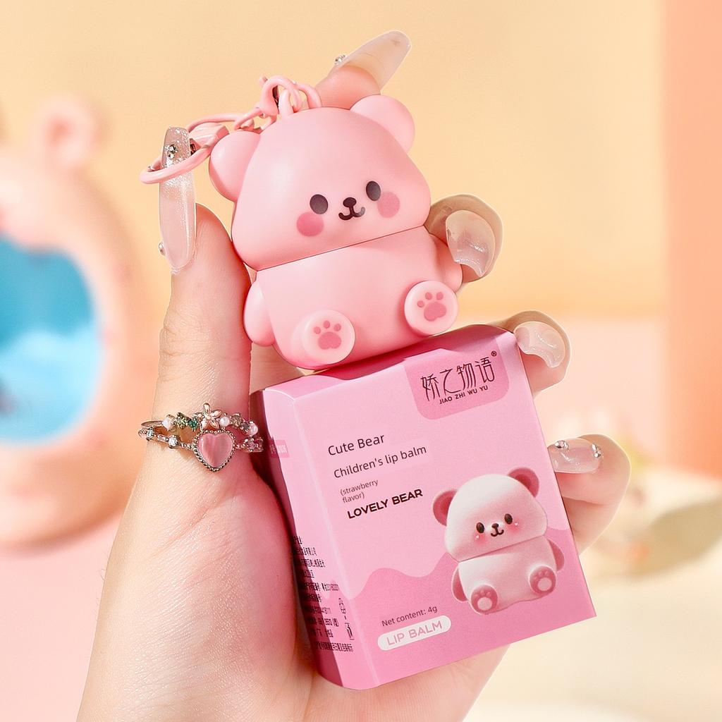 Student Lip Balm Moisturizing and Nourishing for Little Girls and Boys, Flagship Store, Anti-Dry and Crack-Resistant, Food-Grade, No Additives