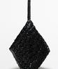 Massimo Dutti Medium Braided Napa Leather Bag