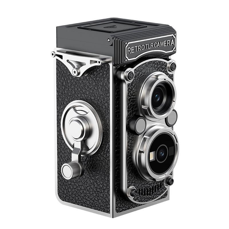 Vintage Hand-Crank Student Vlog Camera
