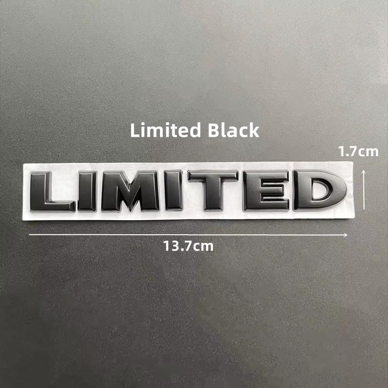 3D Metal Car Trunk Badge Stickers For Jeep 4X4 Limited Letters Emblem Logo Grand Cherokee Overland Compass Wrangler Accessories
