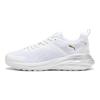 Puma Hypnotic Metallic Shine Cushioning Durable Low-Top Lifestyle Sneakers Unisex sneakers White 395247-01