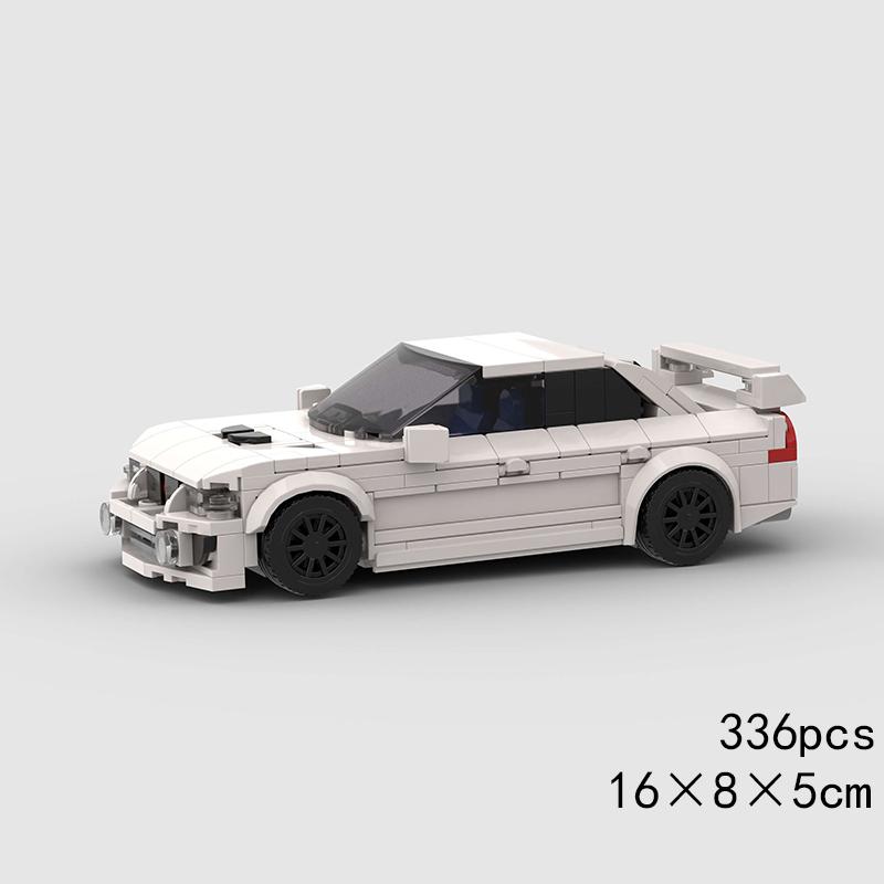 MOC Car Super Race City Speed Sport Pickup Vehicle Model Building Blocks Rally Supercar Racing Bricks Christmas Gift Technical