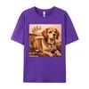 Beagle The Charm of Wood Tshirt A Funny Animal Lover Gift TShirt Unisexs Fitted Printed Tops T Shirt High Street