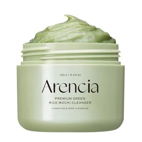 Arencia Premium Mochi Soap Green 120g / South Korea Facial Cleanser Moisturizing Exfoliation Pore Care