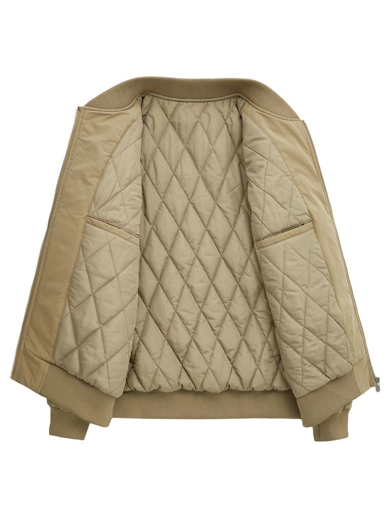 Men's Autumn/Winter Thick Cotton Jacket with Fashionable Baseball Collar - Casual American Workwear, Windproof, Warm Outerwear