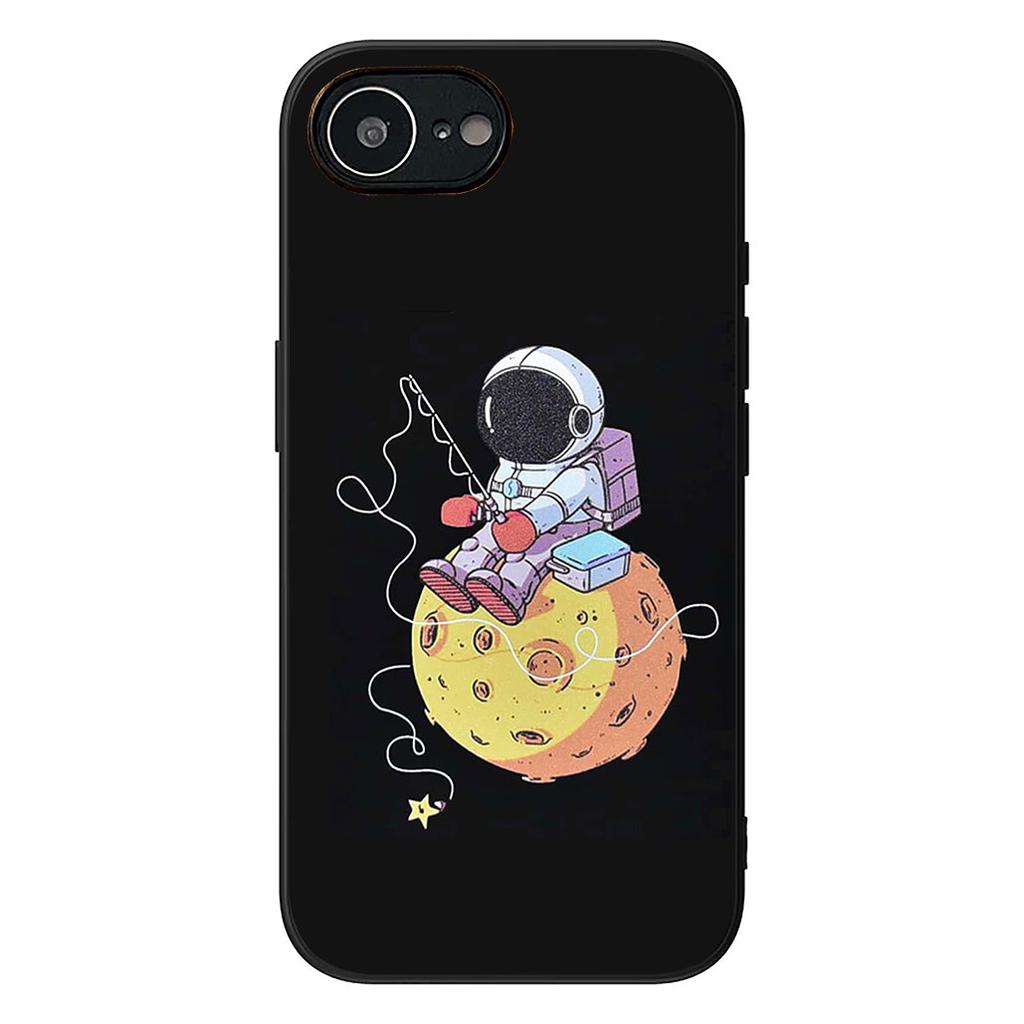 Moon Astronaut Stars Sky Universe Galaxy Phone Cover for OPPO A40 A60 A80 A38 A18 A17 A16 A78 A79 A54 A25 A57 4G 5G Case