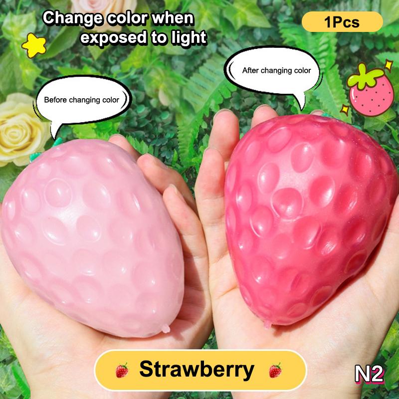Anti-Stress Toy Color-Changing Cute Heart Rabbit Squeeze Fidget Toys Squishy Anti Stress Funny Stress Relief For Kid Adult Gift