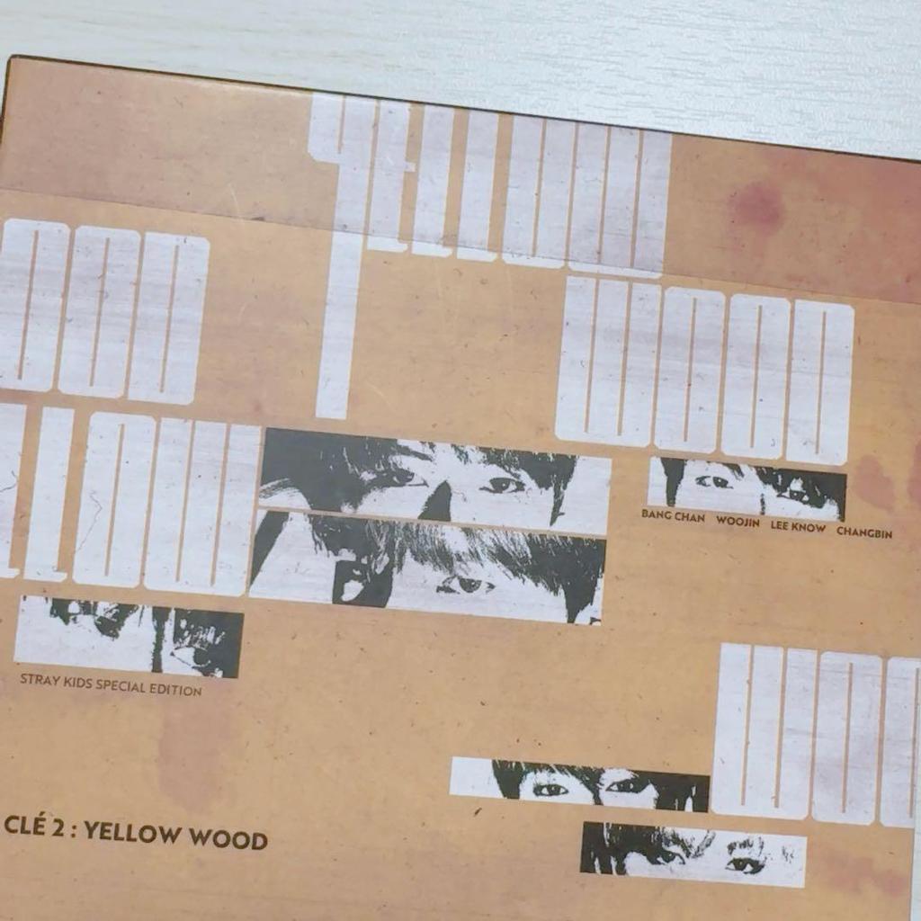 [USED] Rare Straykids YELLOWWOOD Taiwan Limited Edition Seungmin