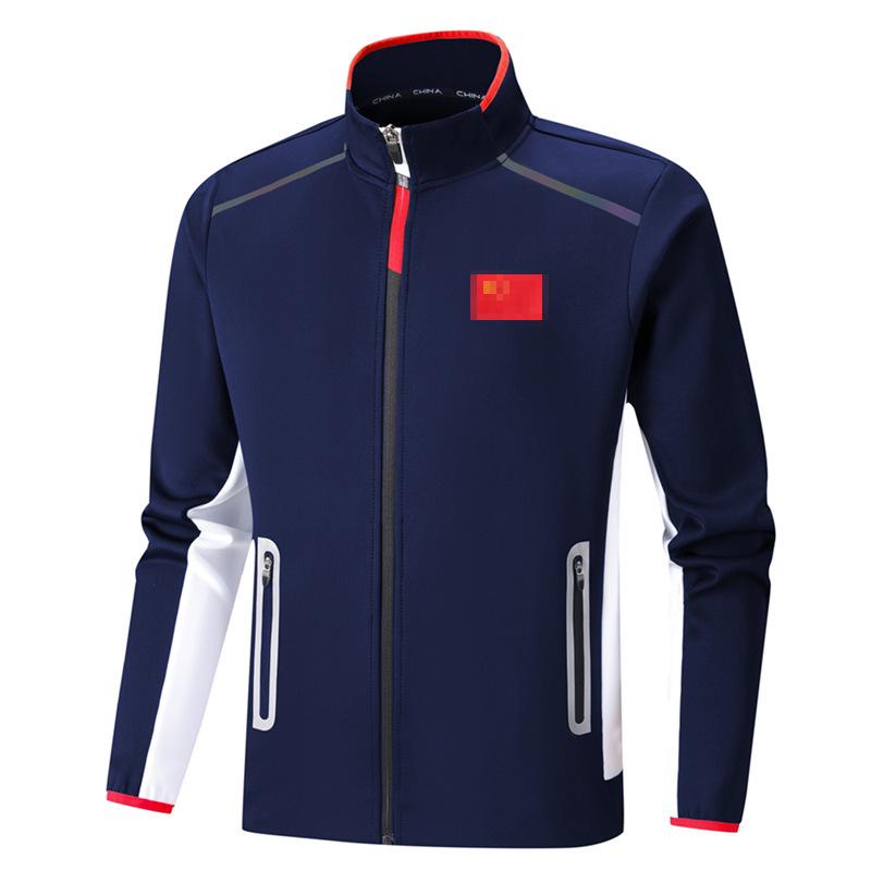 Unisex Chinese Martial Arts Sports Uniform: New Style Two-Piece Casual Suit with Stand-up Collar for Coaches and Teams Running or Training