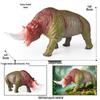 Children's Dinosaur Toy Set: King Kong, Tyrannosaurus Rex, Aurochs, Pachycephalosaurus, Spinosaurus, Therizinosaurus Model.