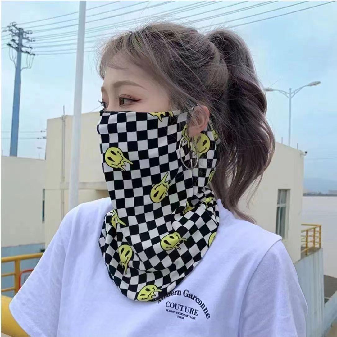 

Модная панк-маска для защиты от солнца для мужчин и женщин, летняя маска для лица, шеи, защиты от ультрафиолета, шарф для ушей, хип-хоп, спорт на открытом воздухе, велоспорт, бандана