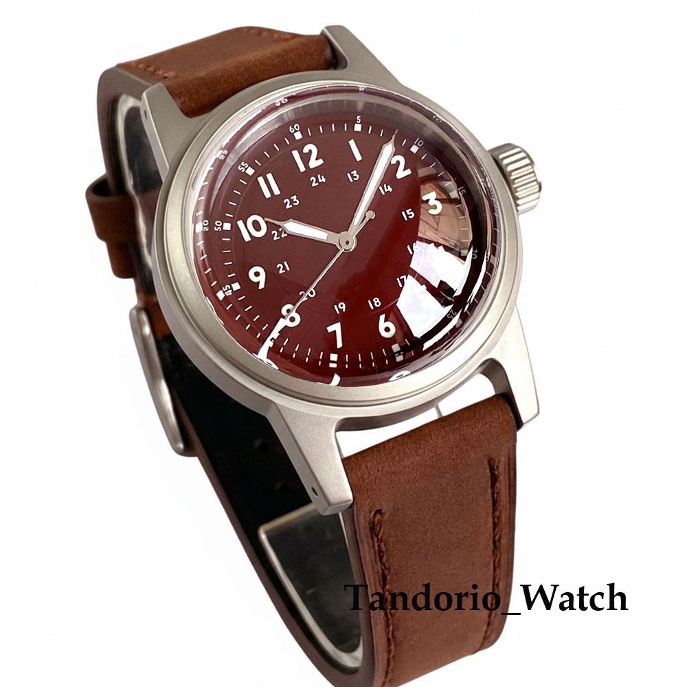 Tandorio 36mm Classic Retro Watch For