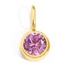 CARLIDANA Fine Jewelry Charms Hot Birthstone Necklace Fashion Simple Zircon Stainless Steel Necklace Christmas Birthday Gift