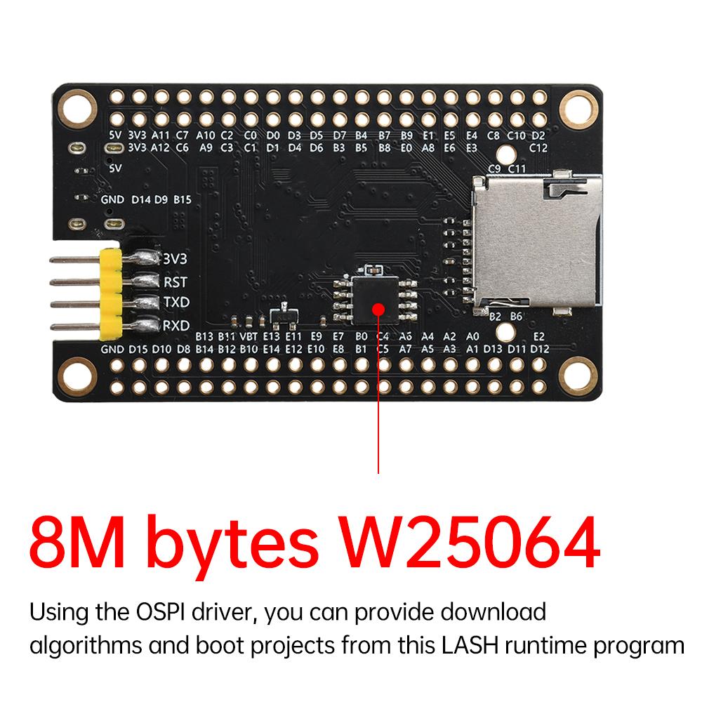 STM32H750VBT6 STM32H750 Development Board STM32 System Board M7 Core Board Type-C Interface With Pin Header
