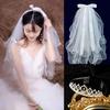 Feenwald Brautkopfschmuck Schleier Set - Perfekt für Hochzeit, Heiratsantrag oder standesamtliche Trauung.