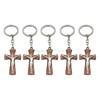 24TE Keychains Rings DIY Car Hanging Simple Jewelry Handmade Gift