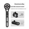 ZTTO SPM-092 Aluminum Alloy Bicycle Computer Mount Extension Bracket Compatible with Garmin/Cateye/Bryton/Wahoo
