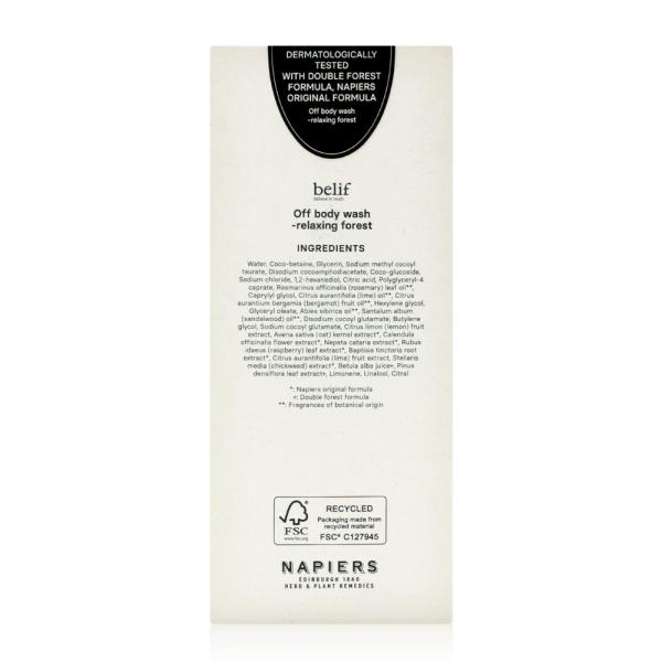 Belief Off Duschgel Entspannend WALD 250ml x2