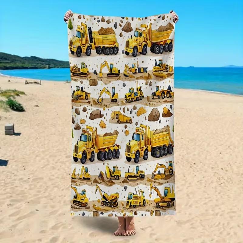 Beliebtes Sommer-Strandtuch Mikrofaser Saugfähiges Strandtuch Küsten-Outdoor-Urlaub Sporttuch