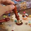 Vintage Wax Seal Head Handmade DIY Copper Head Brass Sealing Wax Stamps Head Scrapbooking Stamps Craft for Wedding Decor