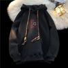 Winter Thickened Fleece Oversize Hooded Sweatshirt Women Loose Casual Pullover Long Sleeve Top