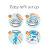 Playtex Diaper Genie Refills for Diaper Genie Diaper 270 Count Pails,