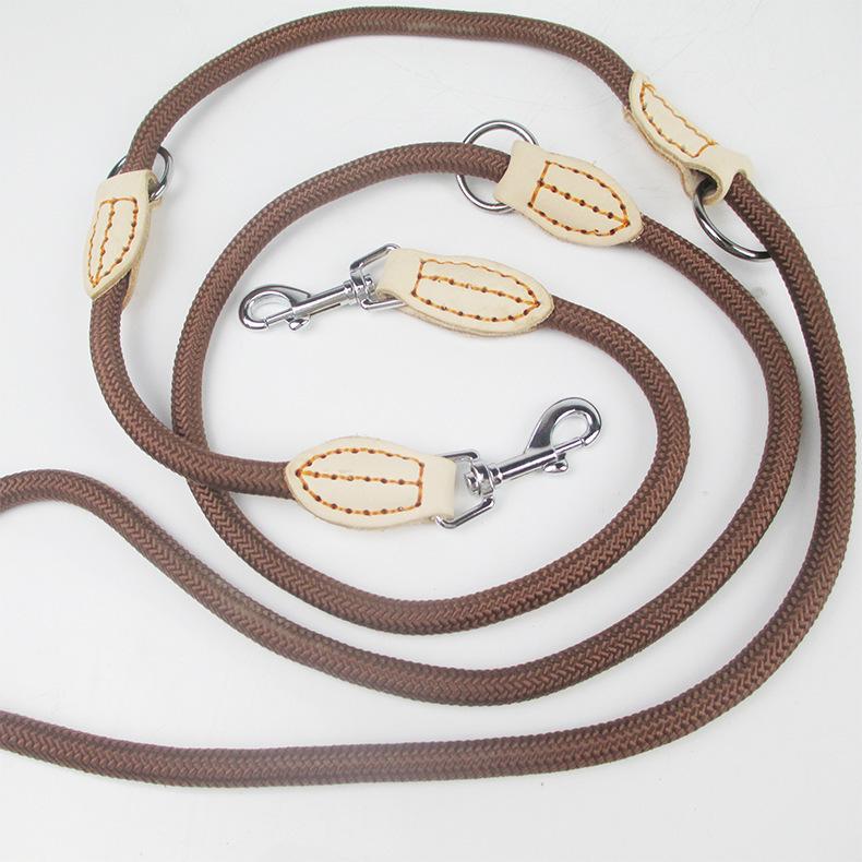 Dog Leashes Harness for Dog Walker Dogs Double Leash Hands Free Harness Dogs Walking Multifunctional Chain Pet Accessories Belt